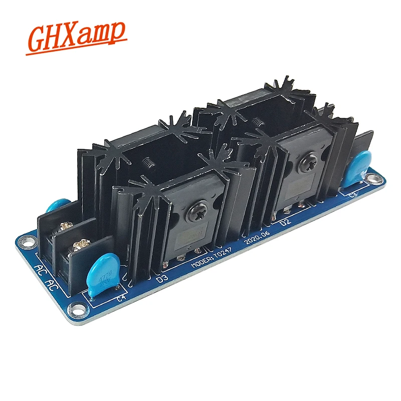 GHXAMP 40A Amplifier Power Supply Rectifier Filter Board Schottky MBR40200PT HIFI High Current Bridge Stack AC 200V