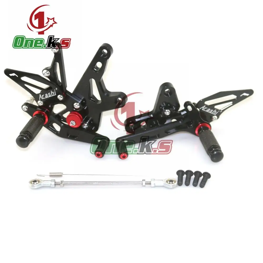 Motorcycle footrest footpeg pedal foot peg Rearset Rearsets  For KAWASAKI NINJA400 Ninja 400 & Z400 2019 2020 2021 2022