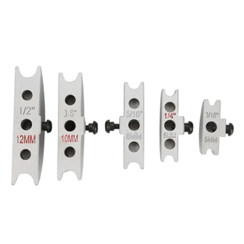 Curvatubi per tubi WK-666 piegatubi per tubi in rame Kit di attrezzi per piegare tubi manuali 5-12mm tubo di rame per aria condizionata anche