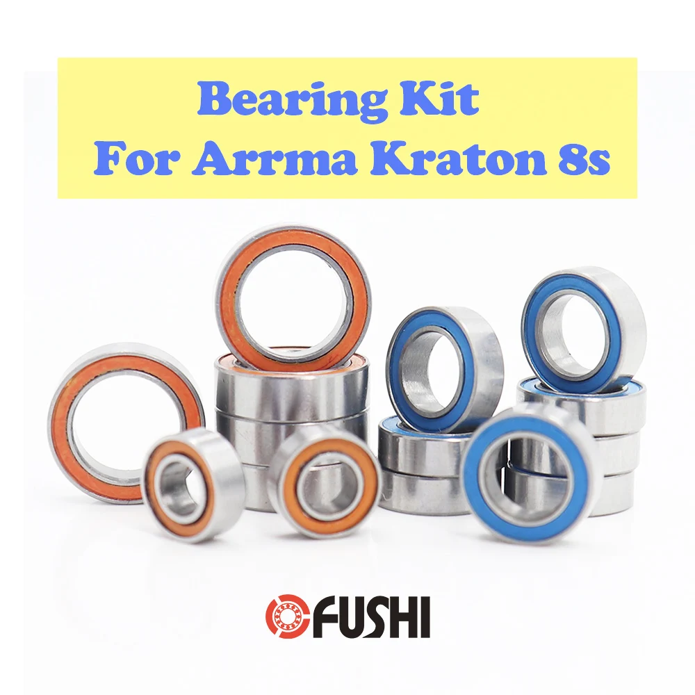 

Bearing Kit Compatible For Arrma Kraton 8s Bearing Kit Precision Ball Color Rubber Seals 26Pcs