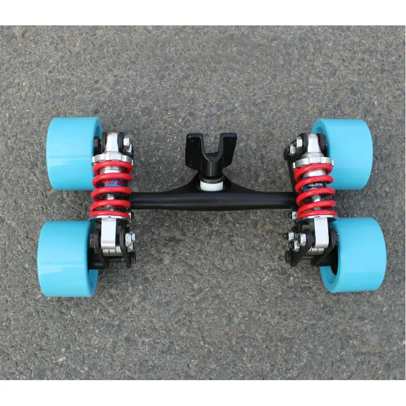 STRIKATE Aluminum Bridge New 4 Wheels Skateboard Bridge Long Board Truck Skateboard Truck Wheels Skateboard Truck