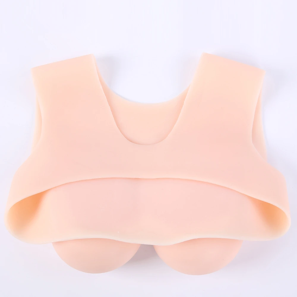 1650g C-Cup Tits Silicone Breast Forms Fake Boobs Sissy Drag Queen Crossdressers Transgender Transvestite Cosplay Crossplay