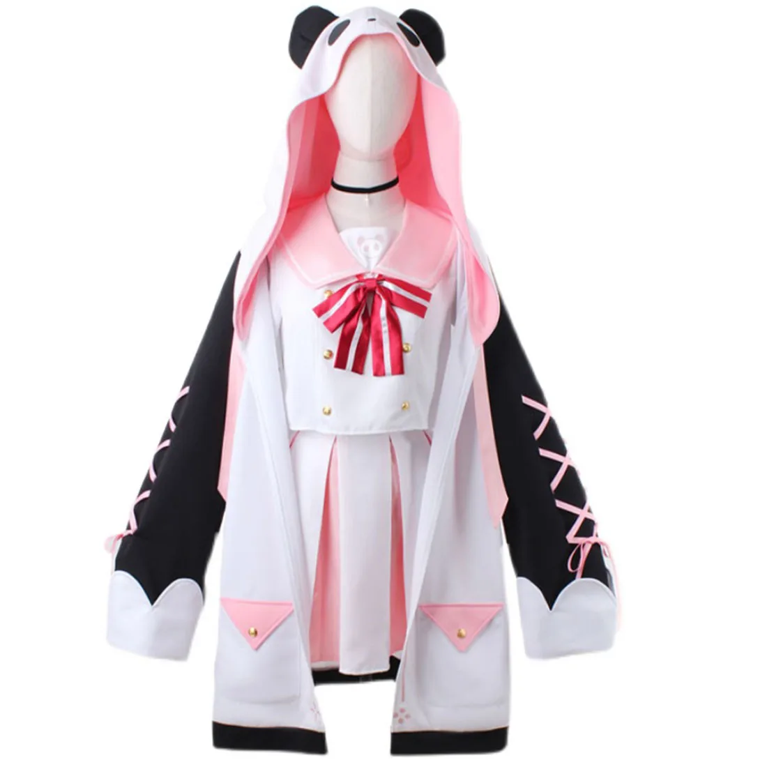 

2021 Anime! Vtuber Hololive Sasaki Saku Game Suit Lovely Uniform Cosplay Costume Halloween Party Role Play Outfit For Women NEW