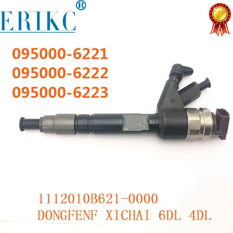 ERIKC Original Auto Fuel Inyector 095000-6221 Diesel Oil Inyector 0950006221 Injector Nozzle Assembly 095000-622# For DONGFENF