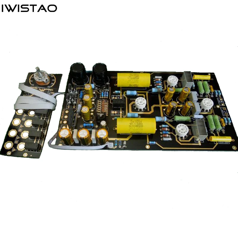 

IWISTAO Vacuum Tube Preamplifier Finished Board DIY kit CAT SL-1 Circuit Diagram DIY HIFI Audio