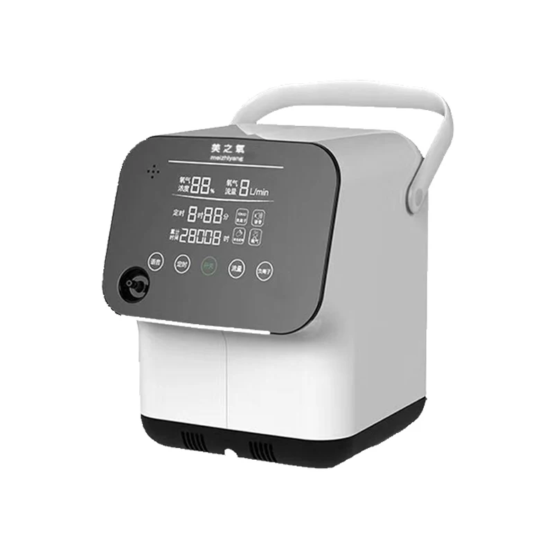 Household Oxygen Making Machine 220V 1-2L Flow Adjustable Elderly Ozone Generator Pregnant Portable Oxygen Machine