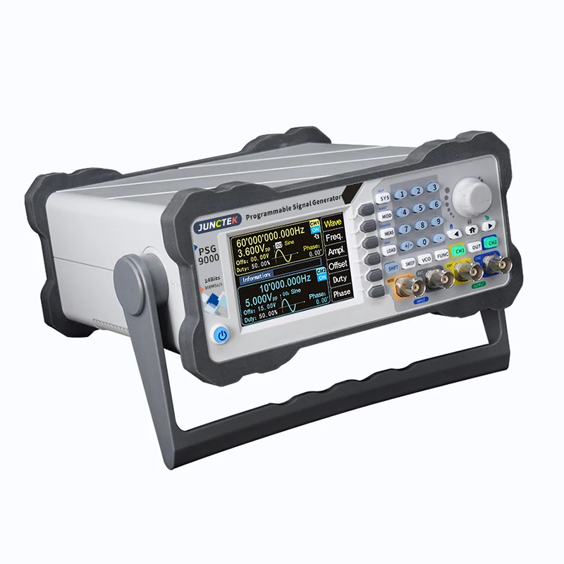 Junctek novo profissional 80mhz psg9080 gerador de sinal programável controle digital com tipo plugue da ue