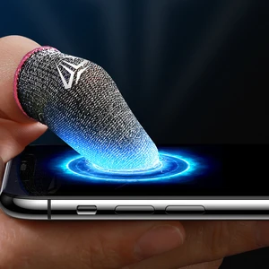 Anti-Rutschfinger-Deckel für PUBG-Spieler, 10pcs, Fingerabdeckung, atmungsaktiv 6 Hauptverkaufshandschuhe Gamer - №4