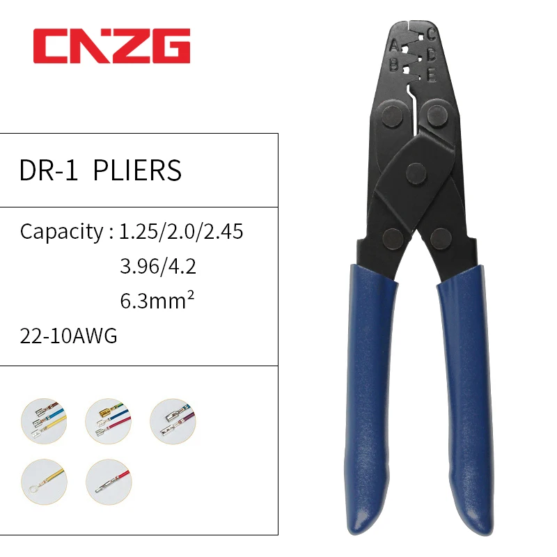 كماشة أداة تجعيد السيارات ، لموديلات Molex ، DELPHI AMP TYCO ، 22-10AWG ، 1.25/2.0/2.45 مم 2 ، DR-1 #1