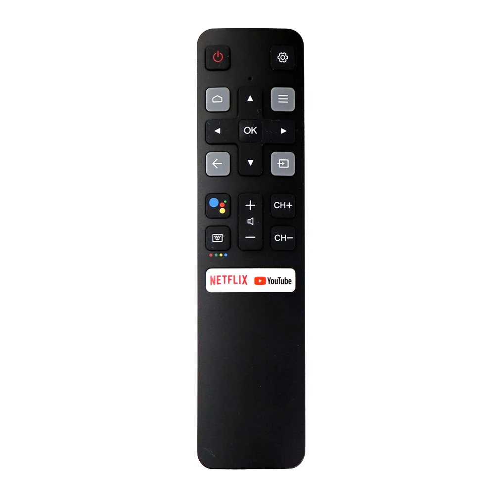 New Original Voice RC802V FNR1 Remote Control For TCL Android 4K Smart TV Netflix YouTube 49P30FS 65P8S 55C715 49S6800 43S434