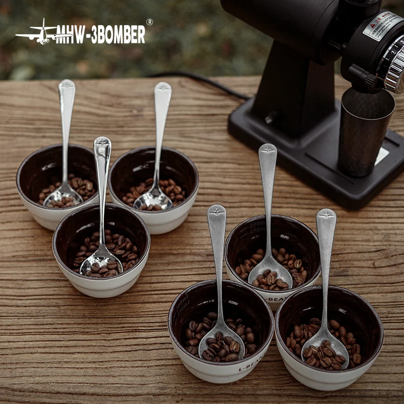 Coffee Cupping Spoon Professional Exploring Various Origins Stainless Steel Coffee Spoon Coffee Scoop