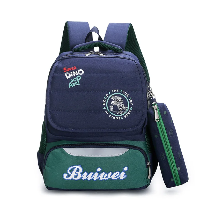 Hot schoolbags fashion nylon primary schoolbags wear-resistant shoulder bag manufacturers custom-made schoolbags