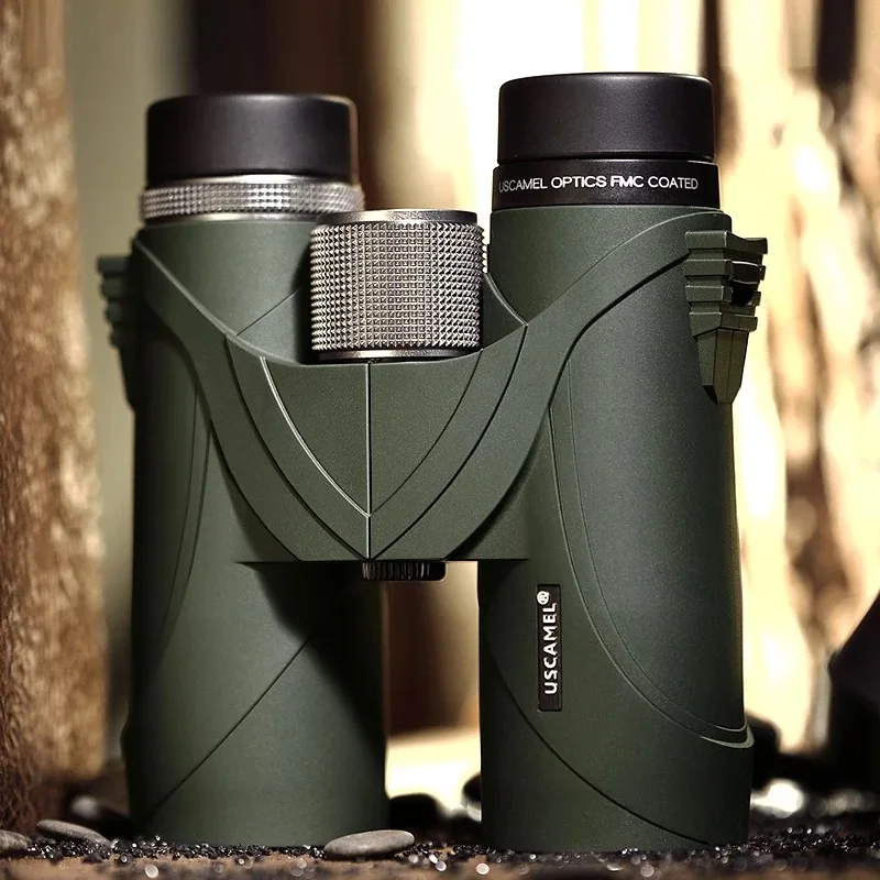 Professional Long Range Binoculars HD 8x42 10x42 High Power FMC Coating Prism Porro USCAMEL Telescope f Hunting Outdoor Camping