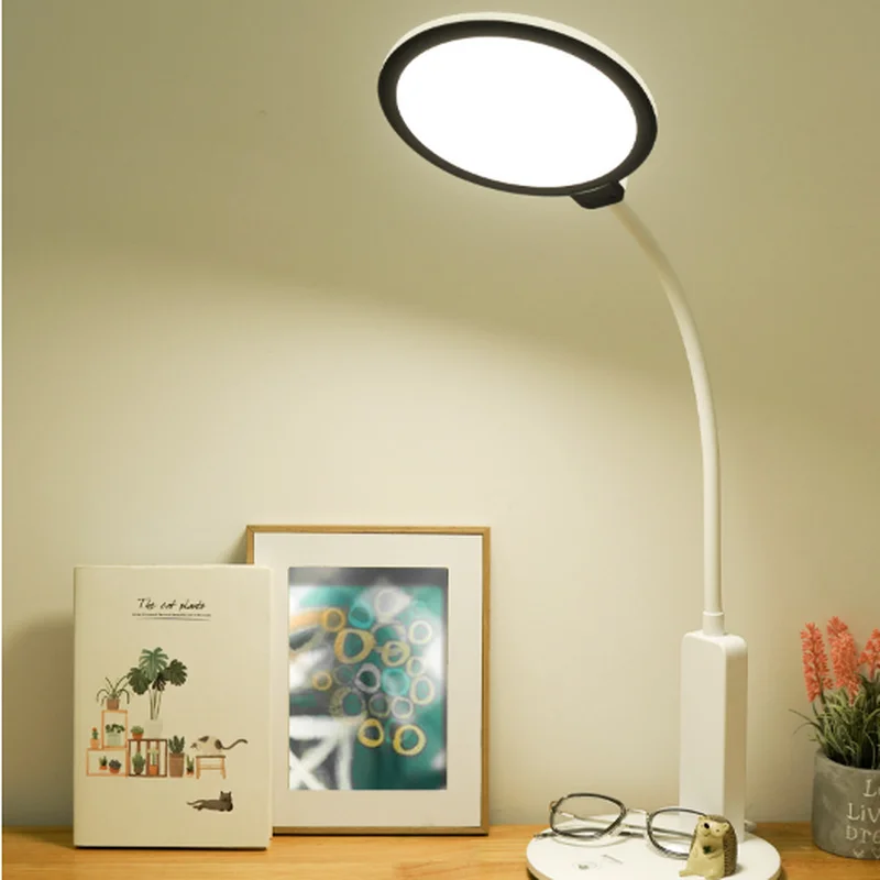 Desk Lamp High Brightness High Power Comsumption 15.6W White Lights Color 3 Levels Brightness Eye Protection Lamp