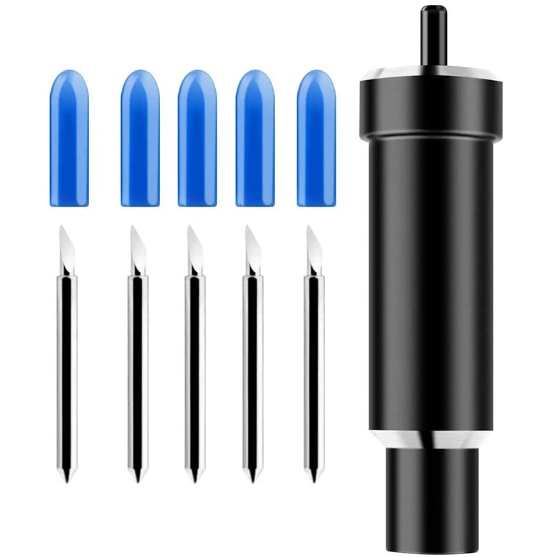 Yedek derin kesim bıçağı + konut derin noktası DeepCut bıçağı Cricut makinesi keşfetmek, hava ve hava 2 çizim kesici Drop Shipping