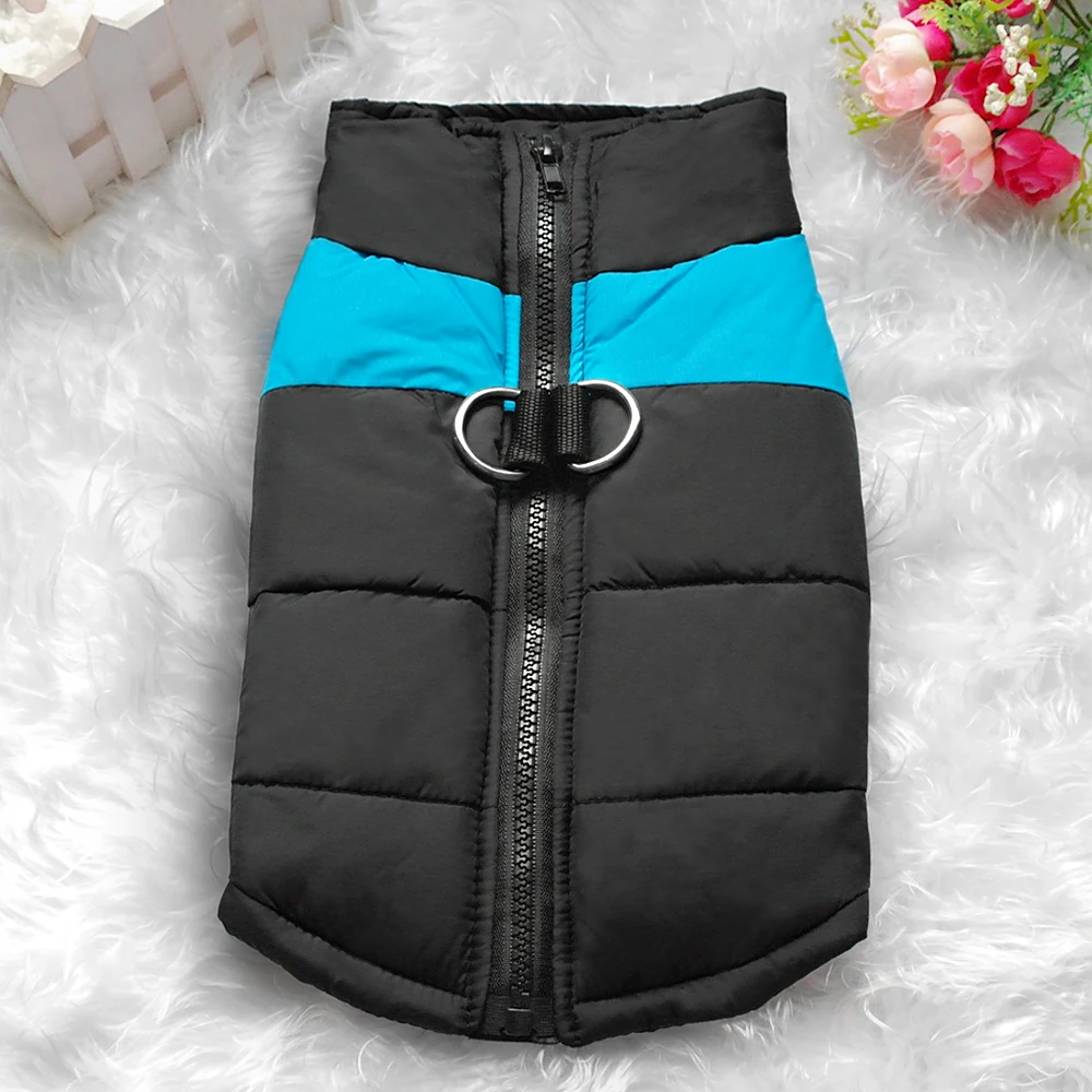 Super Warm Dog Clothes French Bulldog Chihuahua Pet Clothes Small Medium Large Dogs Jacket Coat Waterproof Vest Coustume S-7XL