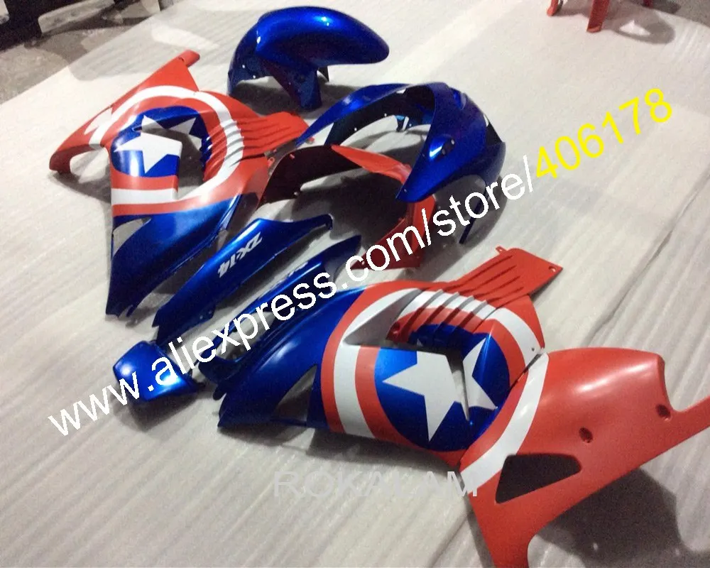 06-11 ZX 14R ZX-14R For Kawasaki Ninja ZX14R 2006 2007 2008 2009 2010 2011 Multi-Color Motorbike Fairing (Injection Molding)