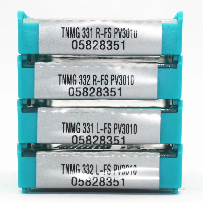Frete grátis tnmg 160404/08 r/l fs pv3010 tnmg431 cermet externo torneamento inserções cnc torno ferramentas de corte