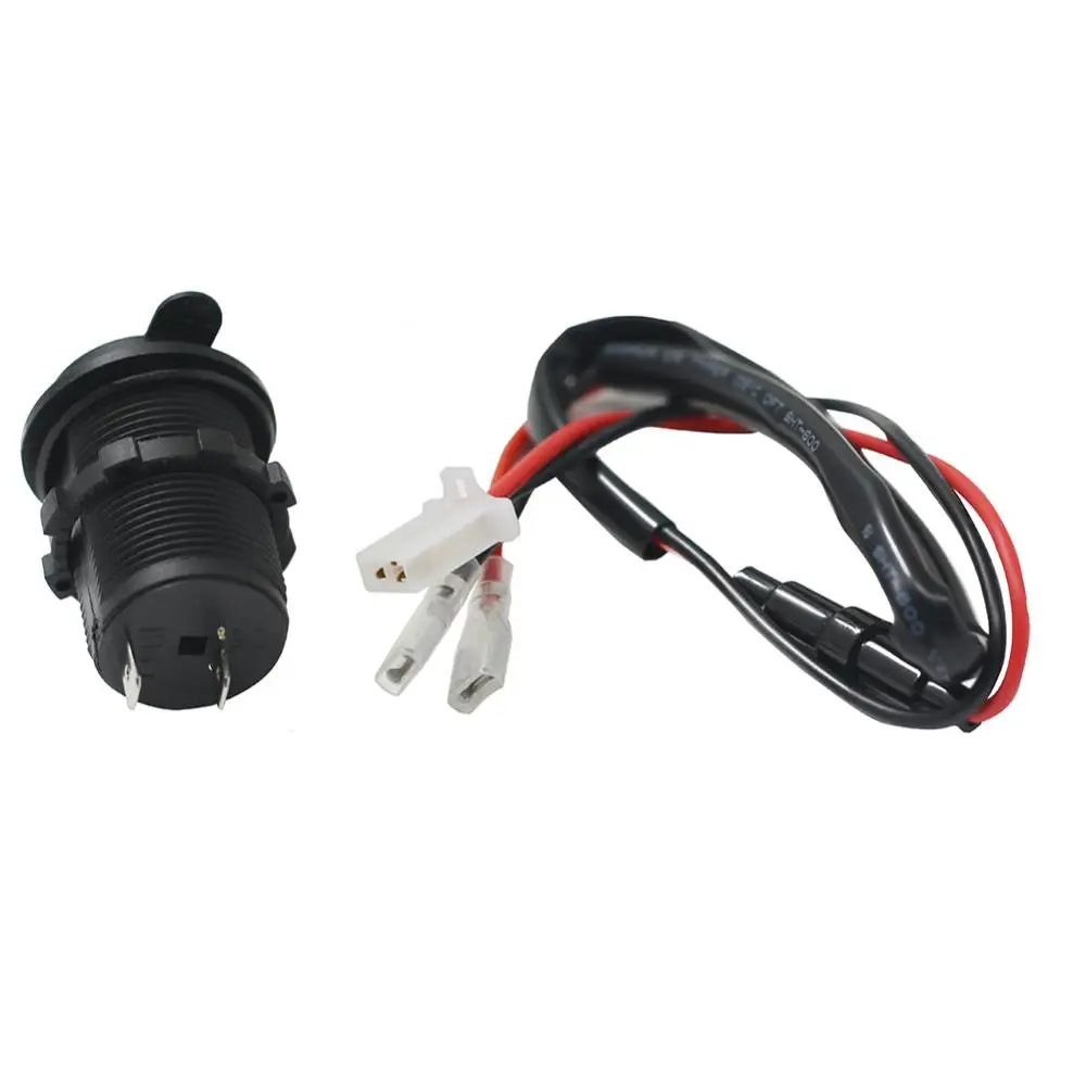 Hot Sell Waterproof Motorbike Motorcycle Car Cigarettes Lighter Socket Power Outlet 12V-24V