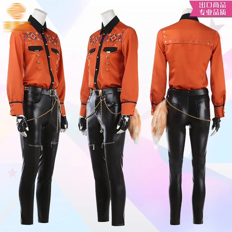 Anime Ensemble Stars cos Trickstar Alkaloid Undead cosplay 6th anniversary all members Team uniform Costume full set