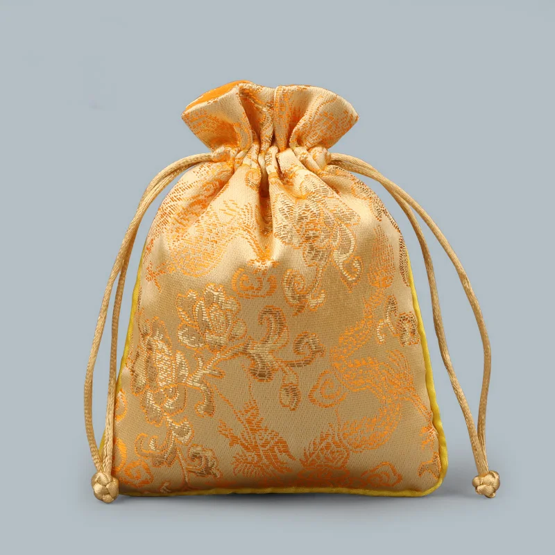 Dragon Beam port Lace Brochure Jewelry Bags Brocade Buddha beads package Jewelry bags gift Scholar's object Packing bags