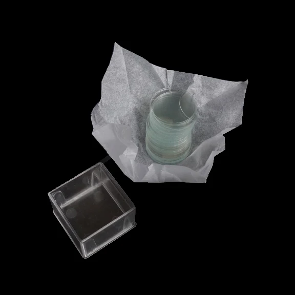 

100PCS 60 70 80 90 100mm Large Round Microscope Glass Coverslip Slides Cover Glass F Preparation of Specimen Microscope Slides