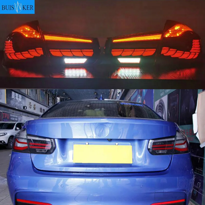 

Car LED Tail Light Taillight For BMW F30 F80 320i 328i 2013 - 2017 Rear Fog Lamp + Brake Lamp + Reverse + Dynamic Turn Signal