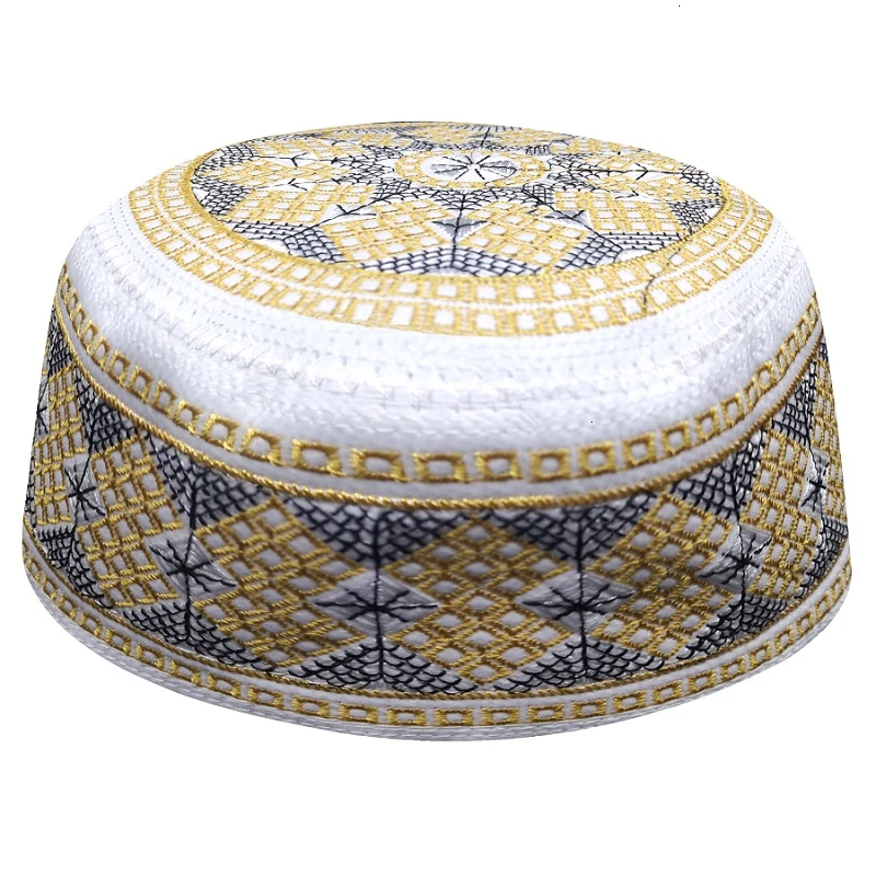 

Saudi Arabia Jewish Hats Yellow Blue Islamic Men India Muslim Islam Kippah Allah Bayan Kol Saati Boina Feminina