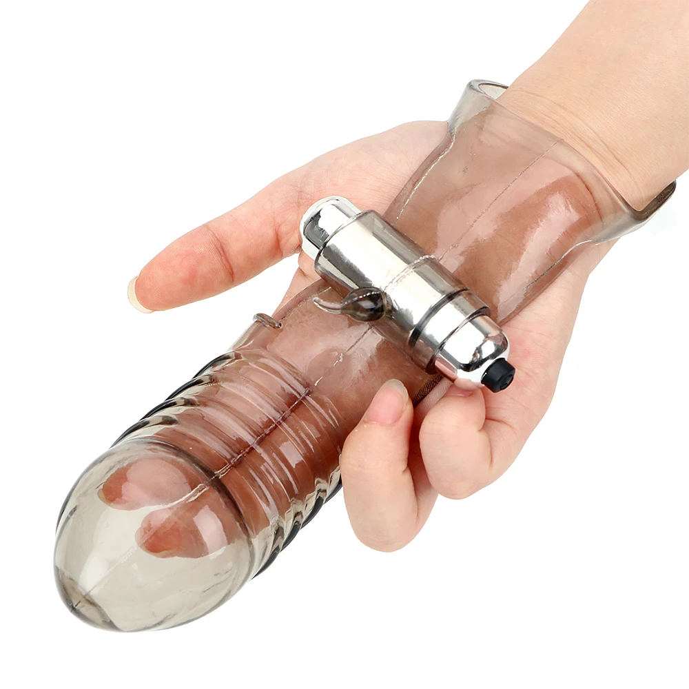 IKOKY Finger Sleeve Vibrator G Spot Massage Clit Stimulate Female Masturbator Sex Toys For Women Sex Shop Adult Products