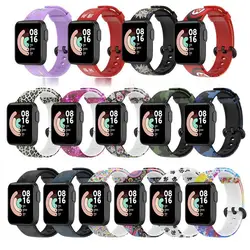 Silicone Band For XiaoMi Mi Watch Lite /Redmi Watch 2 Lite Strap Poco watch/Redmi Horloge 2 WristBand Bracelet Correa