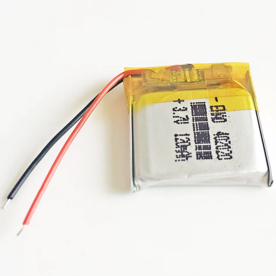 3.7V 120mAh lipo rechargeable battery  402020 lithium polymer Li ion cell for MP3 bluetooth watch MID headset headphon video pen