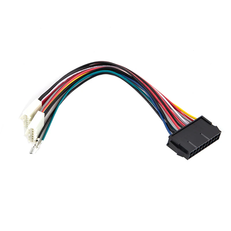 20Pin ATX To 2Port 6Pin AT Converter Power Cable Cord for 286 386 486 Computer