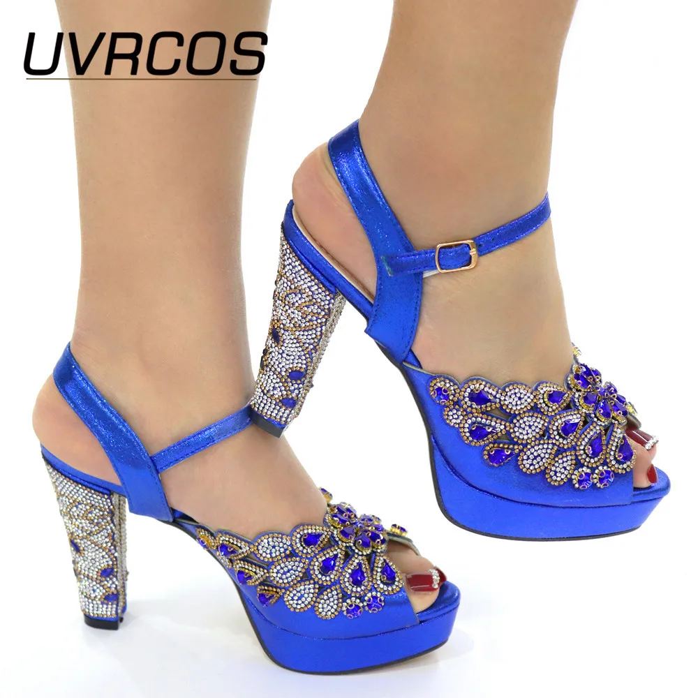 

Newest Women Pumps New Shoes Sexy High Heels Ladies Party Stiletto 2024 Special Arrivals Wedding Blue Color Nigeriain Shoes