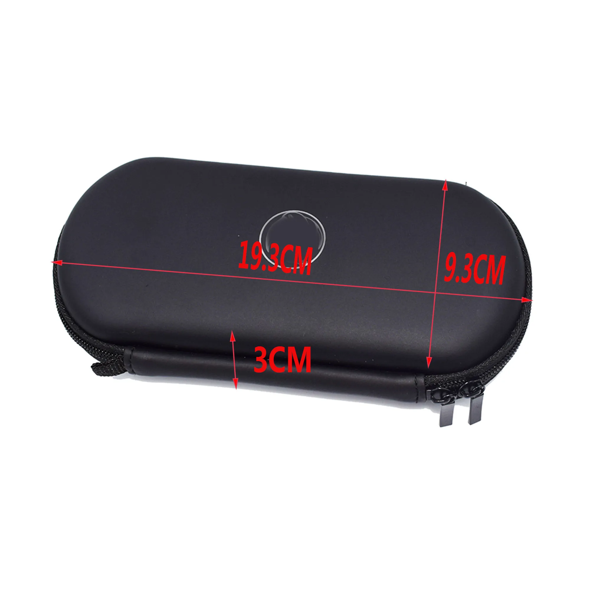 Funda protectora de viaje para PSP 1000/2000/3000, bolsa negra para accesorios de juego