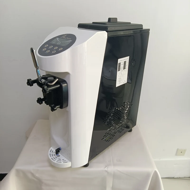 

Automatic Soft Ice Cream Machine Commercial Maker R410A r22 Refrigerant