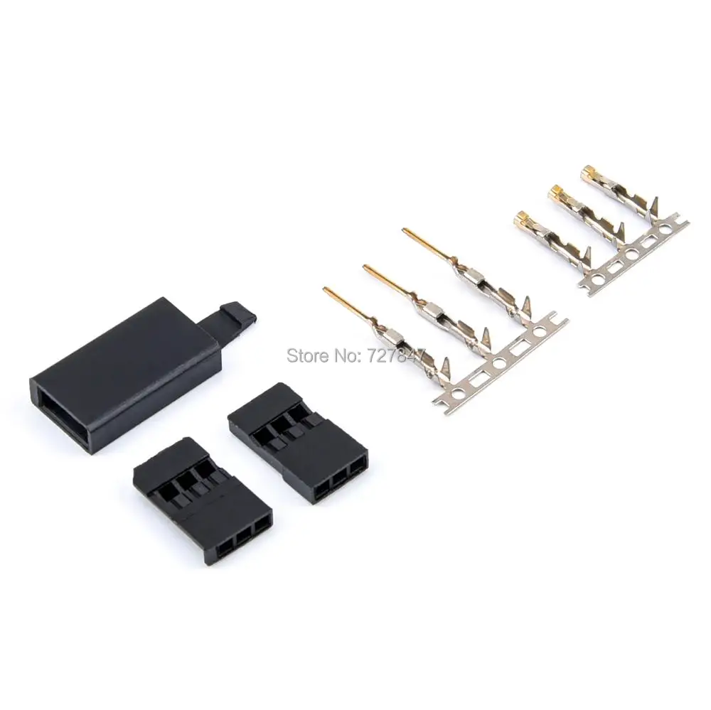 30 Bộ/lô Servo Cắm Nam Nữ Cổng Kết Nối Pin Khủng Bộ Có Khóa Tương Thích Cho Hitec Spektrum RC RC Mô Hình Phần