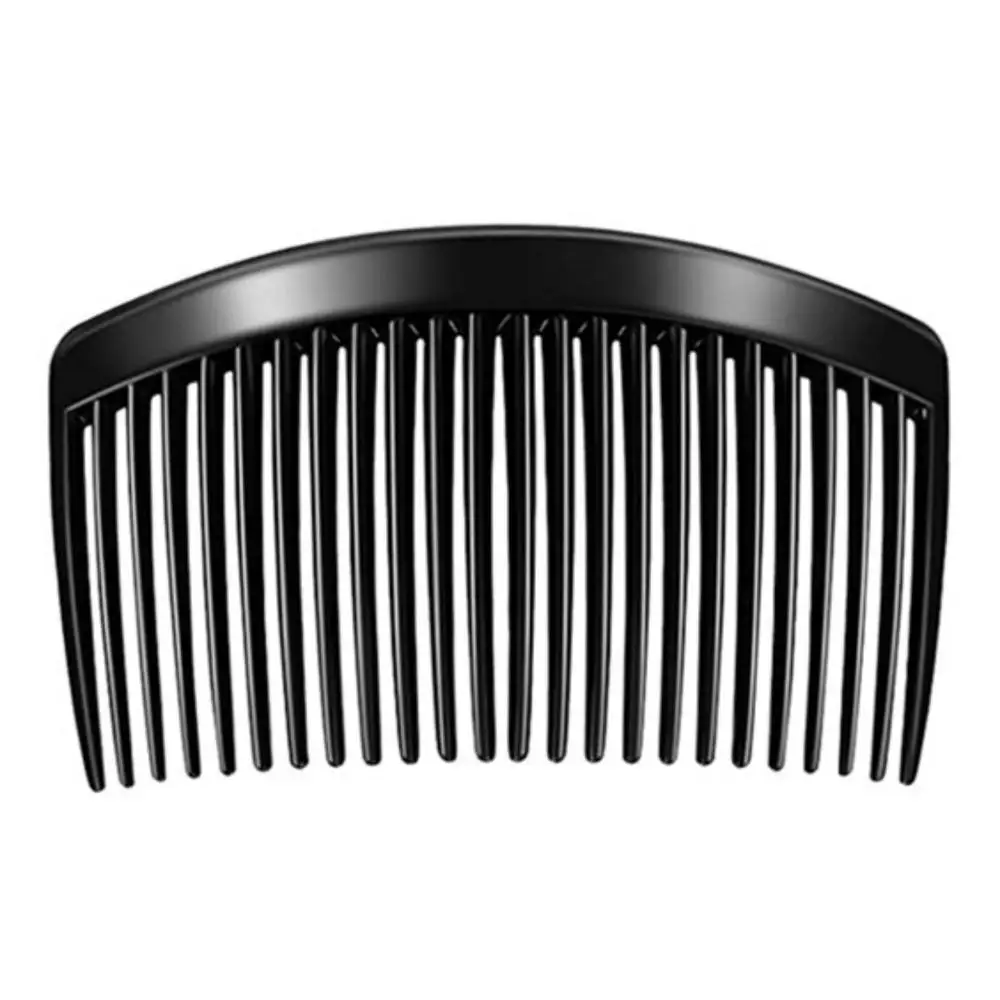 Hair Side Combs French Hair Comb Straight Teeth Hair Clip Comb Tortoise Side Comb Bridal Wedding Veil Comb Hair Accessories