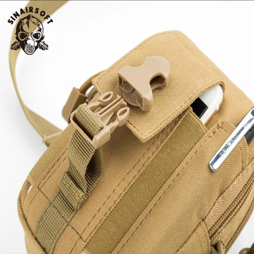 SINAIRSOFT Tactical Pouch Molle Hunting Bags Belt Waist Bag Tactical Pack Outdoor Pouches Case Pocket Camo Sport Bag For Iphone