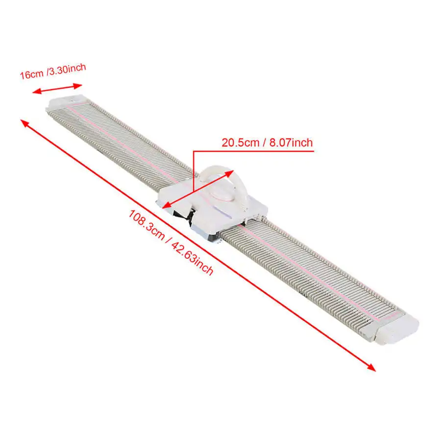 LK150 6.5mm Mid Gauge 150 Stitches Craft Plastic Domestic Knitting Machine Parts Silver Reed Knitting Machine Accessories