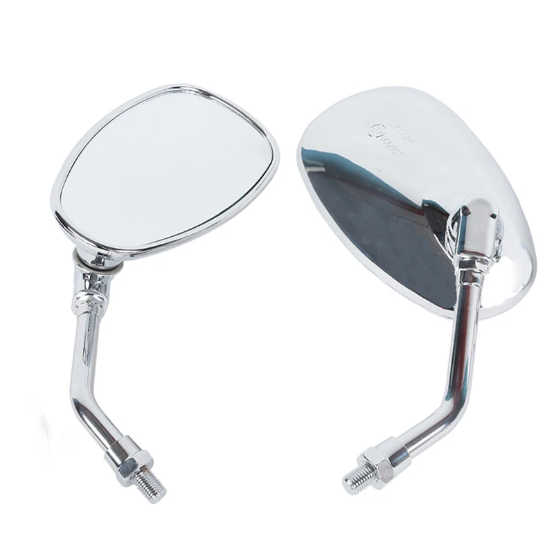 10mm Motorcycle Rear View Rearview Mirrors For Kawasaki VN 2000 Vulcan VN1600 VN1500 VN900 VN800 VN400 750