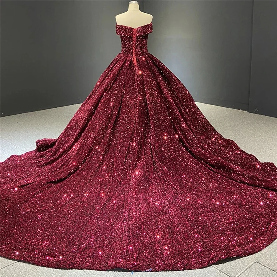 Robe De soirée longue grise pour femmes, luxueuse tenue De soirée De standing, épaules nues, paillettes brillantes, Vintage, 2022