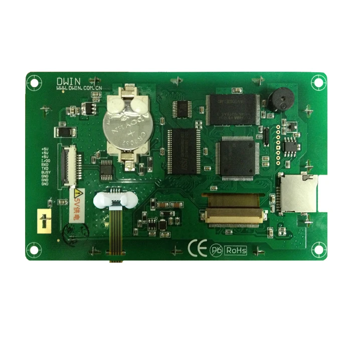 4.3 Inch Mini DGUS Serial Port Screen DMT48270M043_02W Interface Replacement Screen TFT LCD