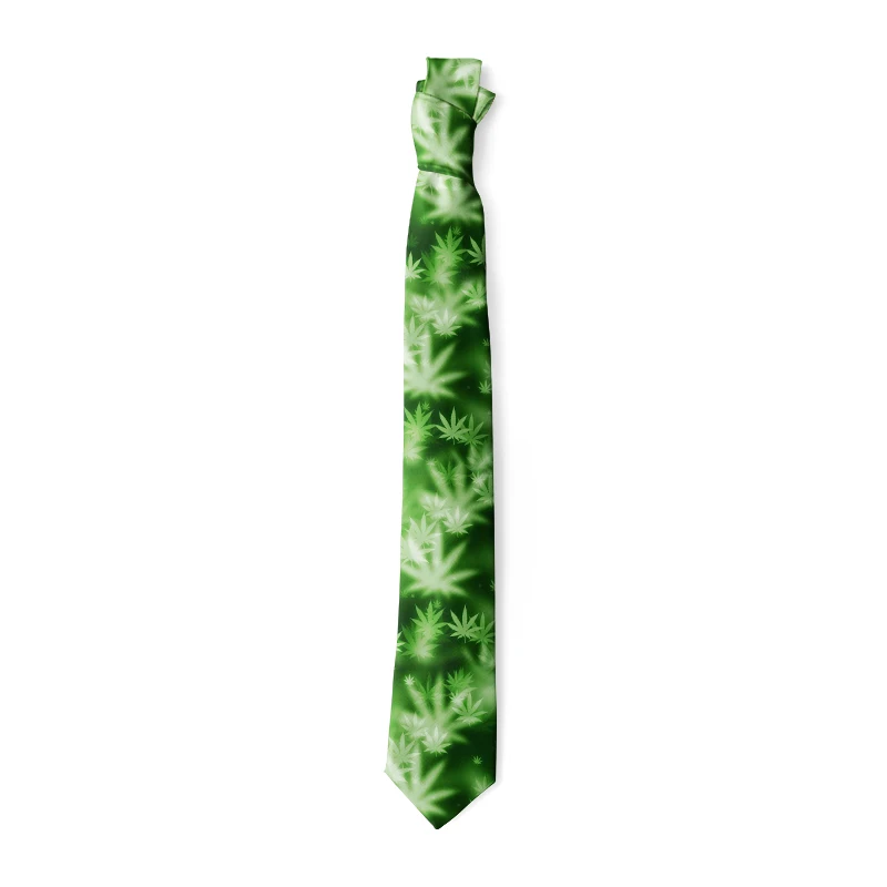 Necktie For Men 3D Printed Plant Flower High Quality Polyester Slim Fit Unisex Ideas Tie Wedding Dinner Business Accessories Tie