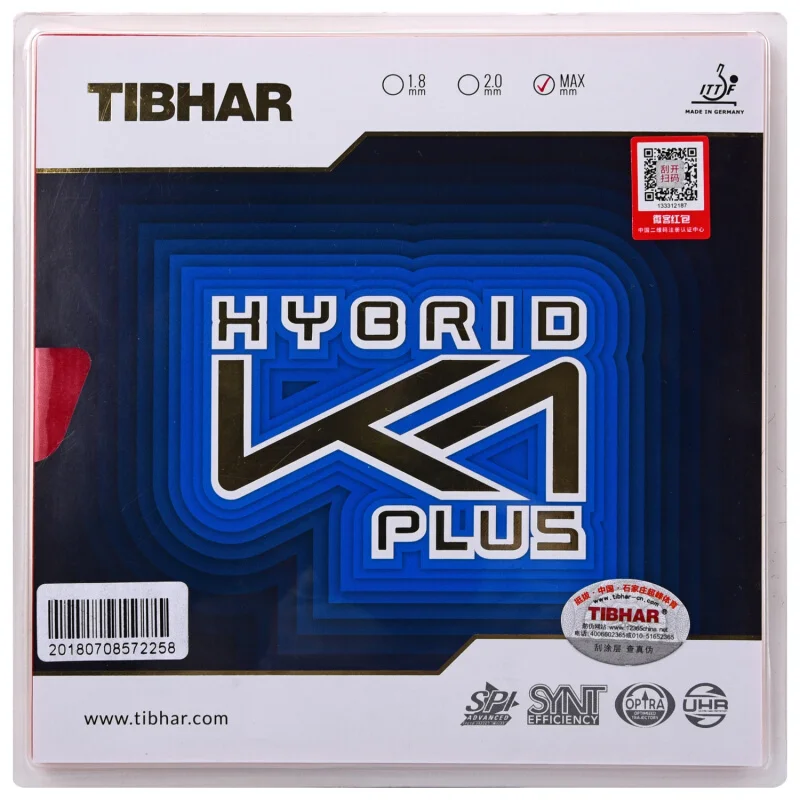 TIBHAR HYBRID K1 / K1 PLUS Klebrige Vorhand Offensive Pickel Im Tischtennis Gummi Ping Pong Schwamm – Detail 9