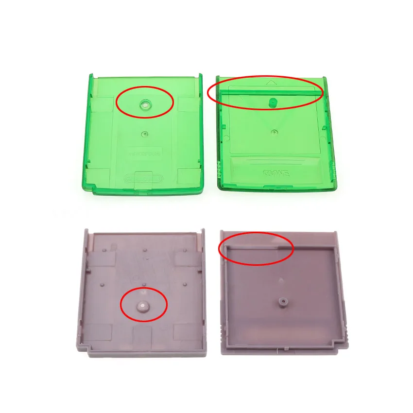 Cltgxdd Chiaro Blu Verde Gioco Involucro di Carta di Scatola di Caso di Sostituzione per Gba Sp Cartuccia di Gioco Custodia Borsette per Gb Gbc cassa di Carta