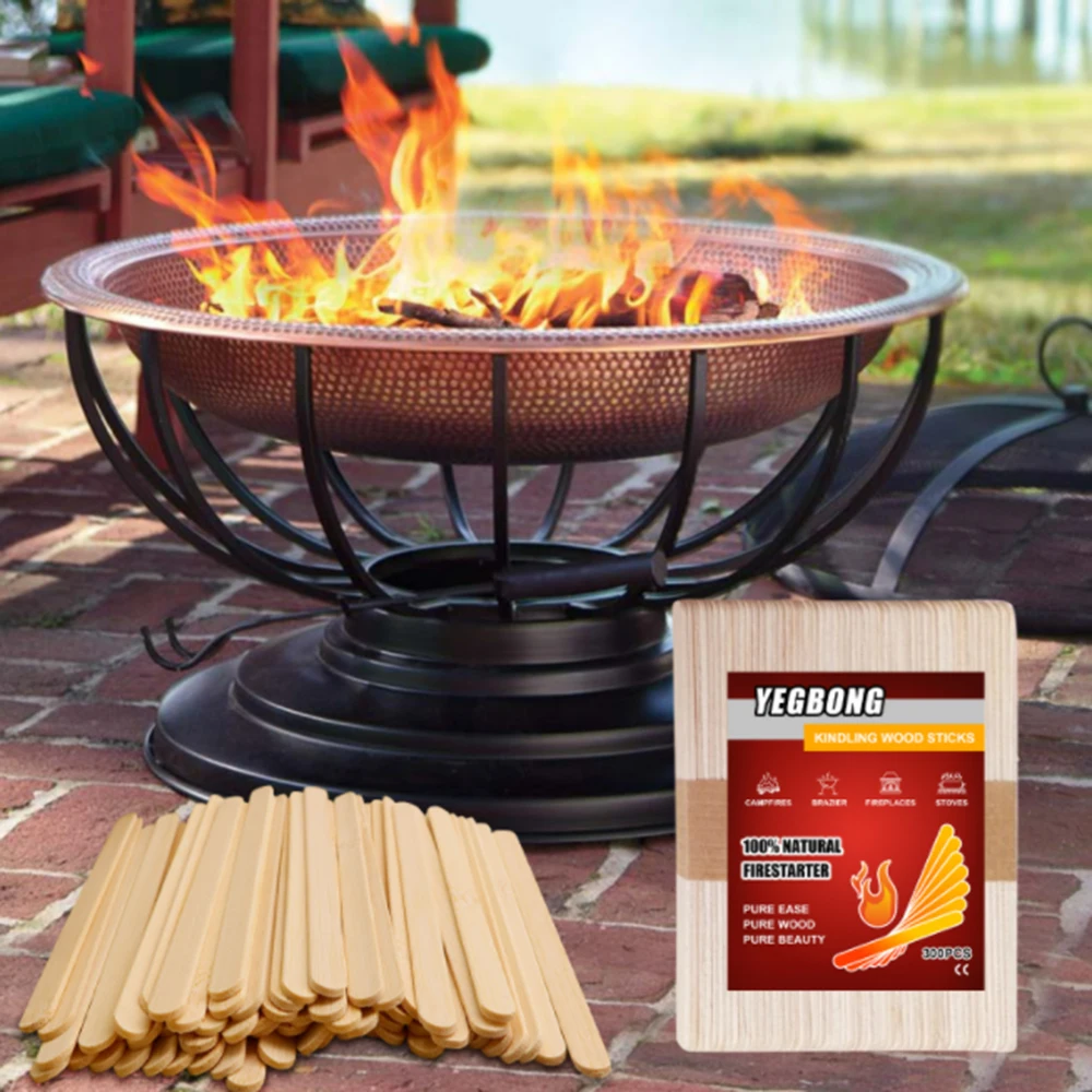 

Kindling Wood Sticks for Wood Stoves Fireplaces Campfires Fire Pits Burns Quickly and Easily Wood Sticks