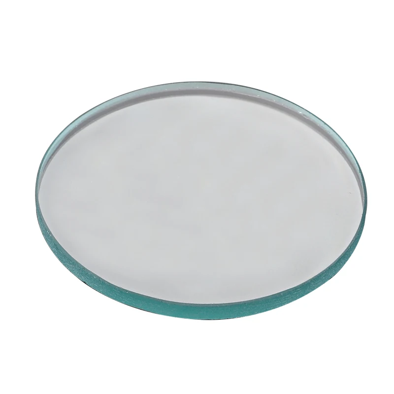 

Chemical pipe tempered borosilicate glass high resistant vision lens round thickness 10mm20mm25mm30mm