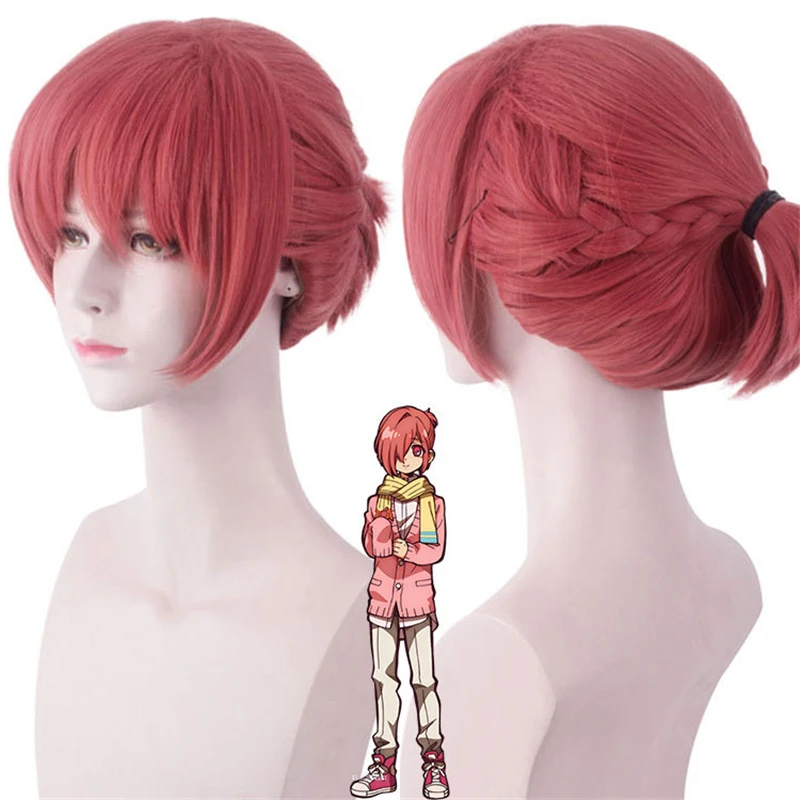 Anime Jibaku Shounen Toilet-bound Hanako kun Cosplay Wigs Mitsuba Sousuke Heat Resistant Synthetic Hair Wigs