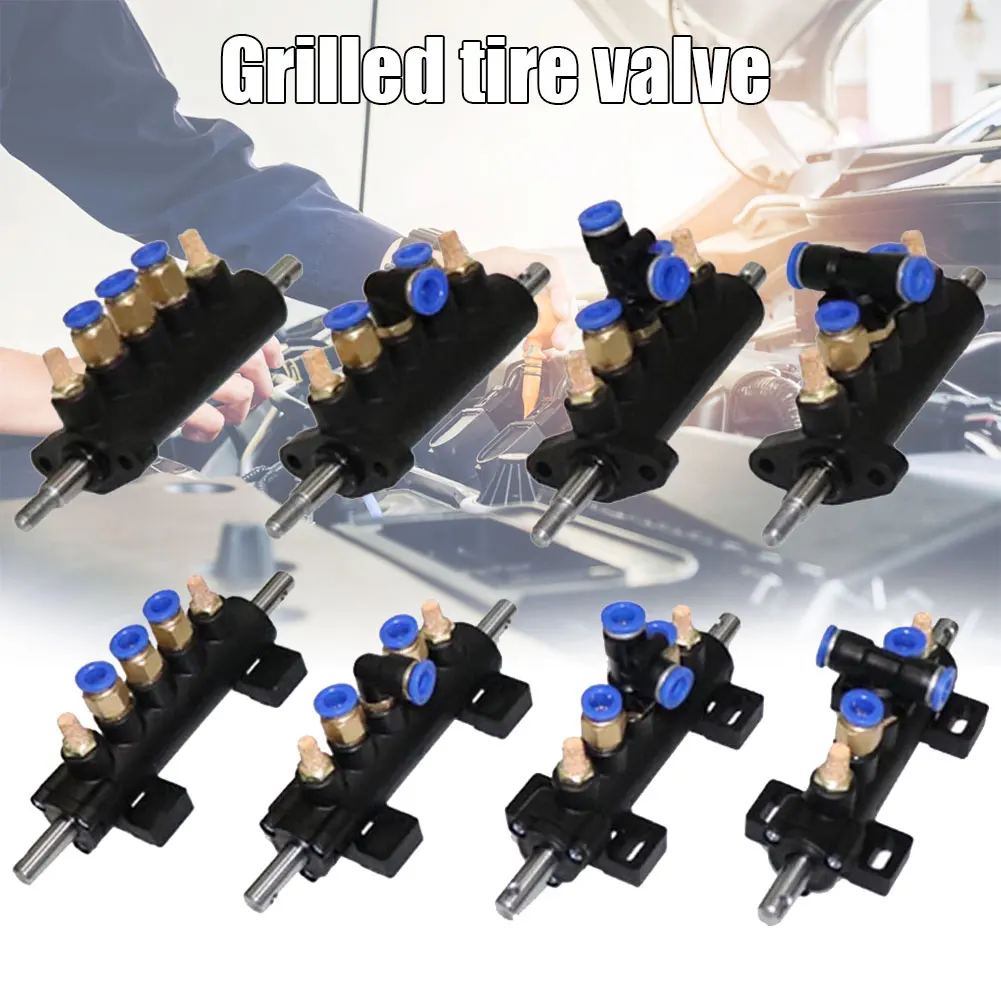 Air Control Five Way Foot Pedal Valve Wheel Repairing Tool Tire Changer Machine C66