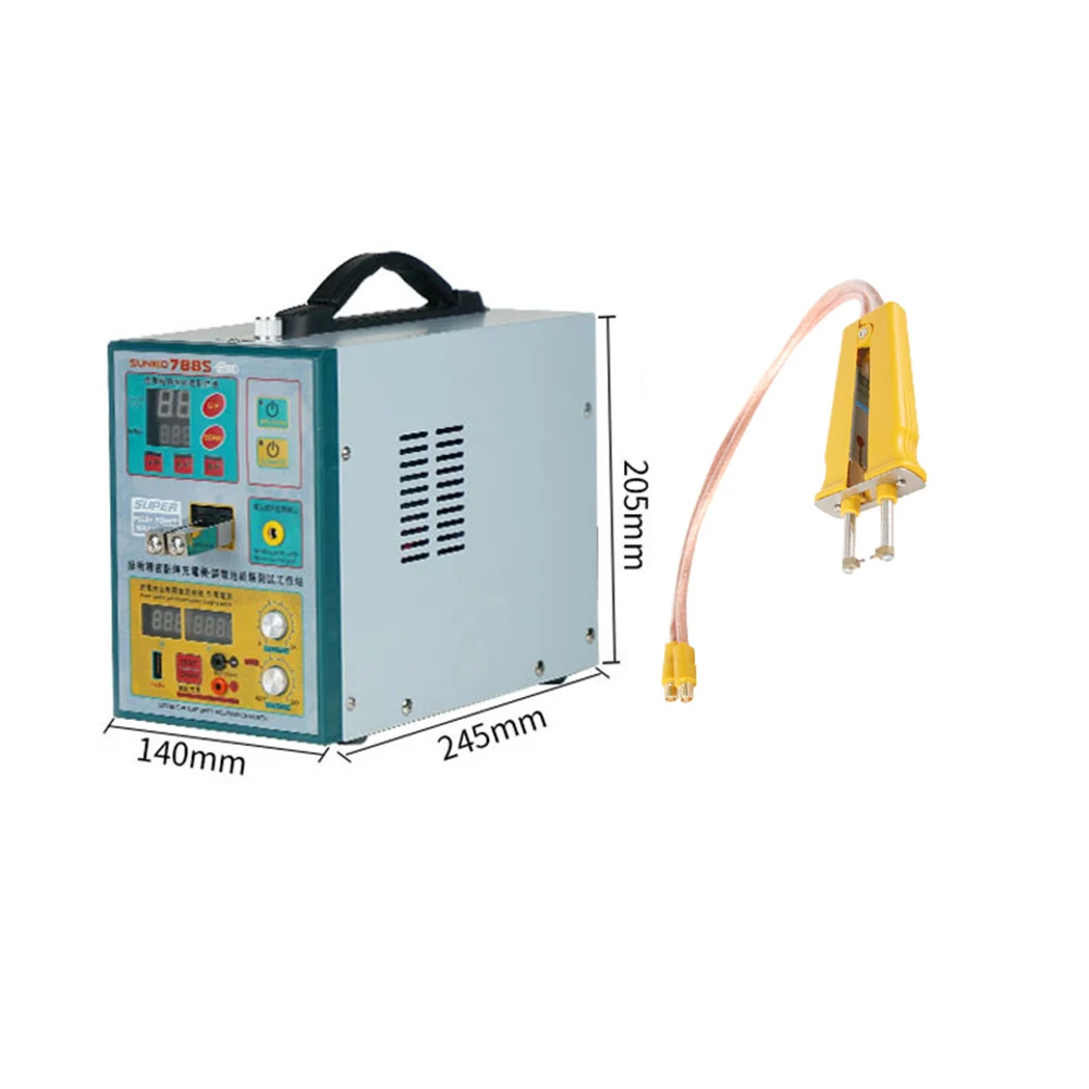 

71B SPOT WELDING PEN SUNNKKO 788S PRO SPOT WELDER MACHINE 3.2KW BATTERY WELDING MACHINE WITH 110V/220V